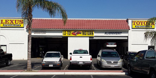 Le-Toy Motors & Auto Repair - Bakersfield, CA Lexus & Toyota Auto Repair Shop - Valvoline Oil Change & Lube Services
